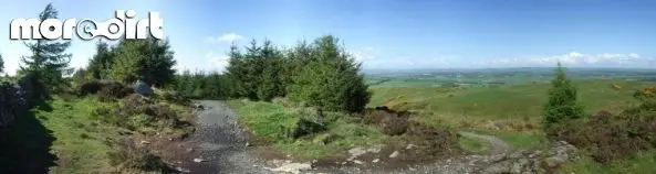 View from the top of the Phoenix Trail at Mabie
