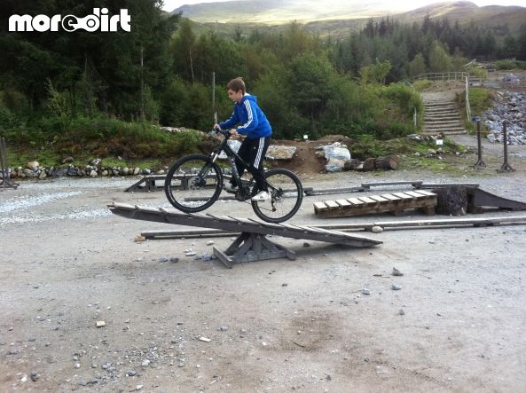 my little bro doing the little skill course at for