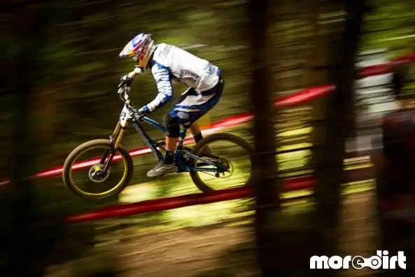 Team CRC/Nukeproof at the MTB World Champs in Cham