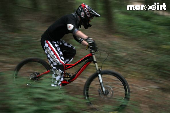 Trying out the Specialized Demo 8