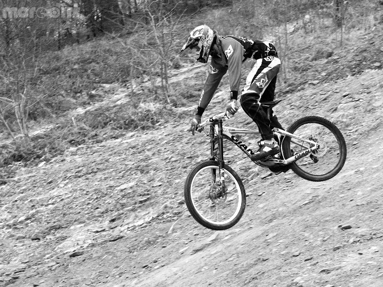 Taken on the lower section of the Down Hill Course