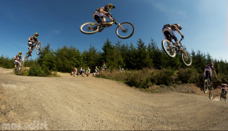 Mike sends it to the second lander on the 4X