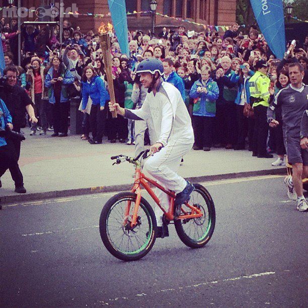 Danny MacAskill Olympic Torch