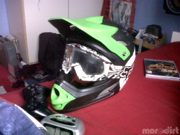 the bike in the middle of completion 