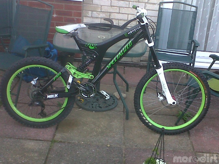 this is wen i bought the bike and if u look at my 