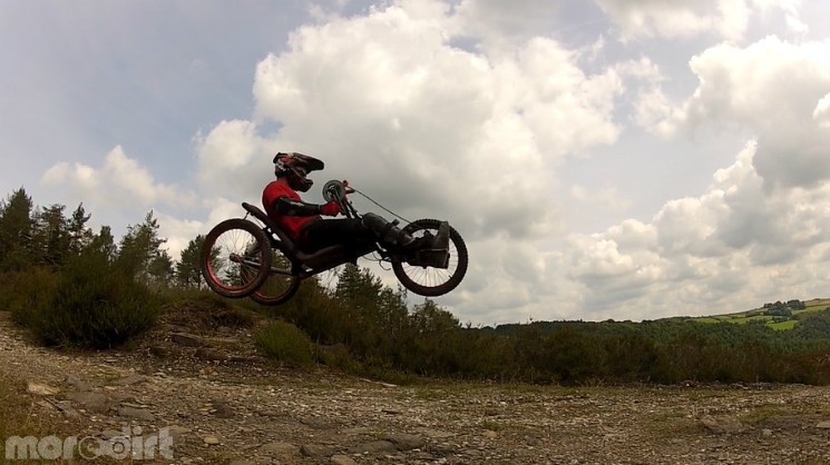 Pedaling by hand doesn't mean you can't ride; disa