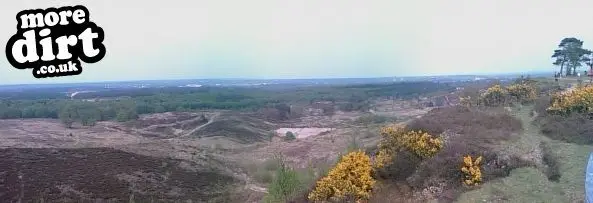 Epic view from the top of ceasars camp, looking ov