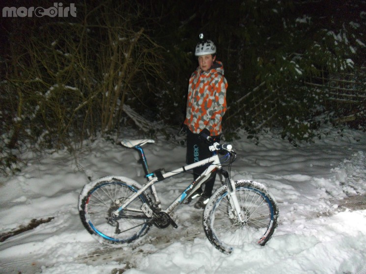 Ollies first night ride.
A bit of a rude awakenin