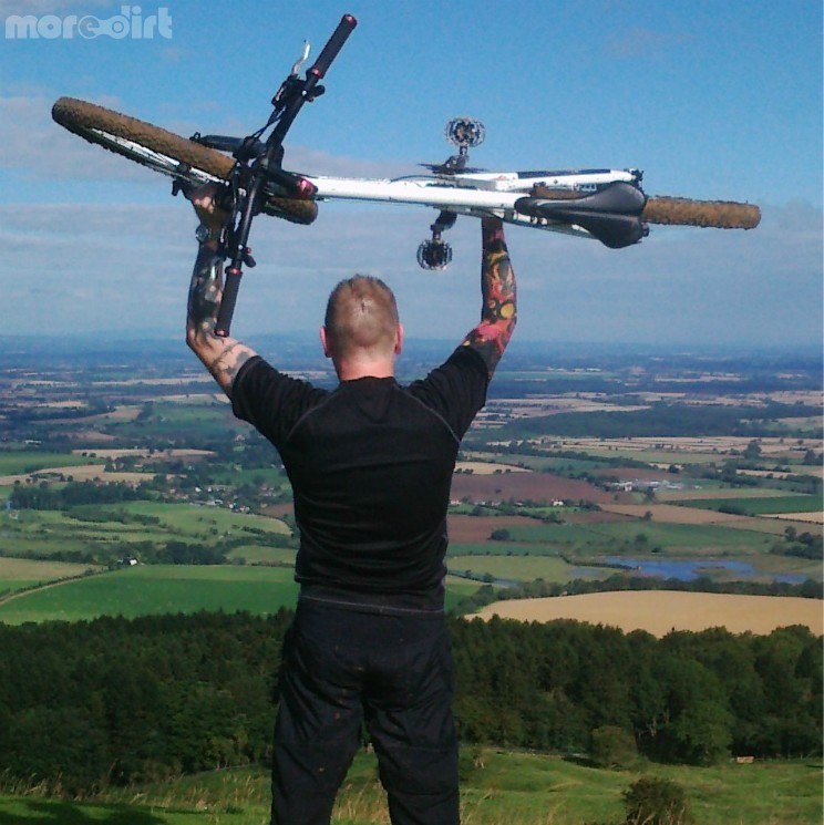 summer 2012 me on top of bredon hill nr tewkesbury