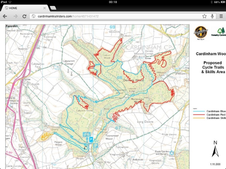 Cardinham Woods Mountain Bike Trails
