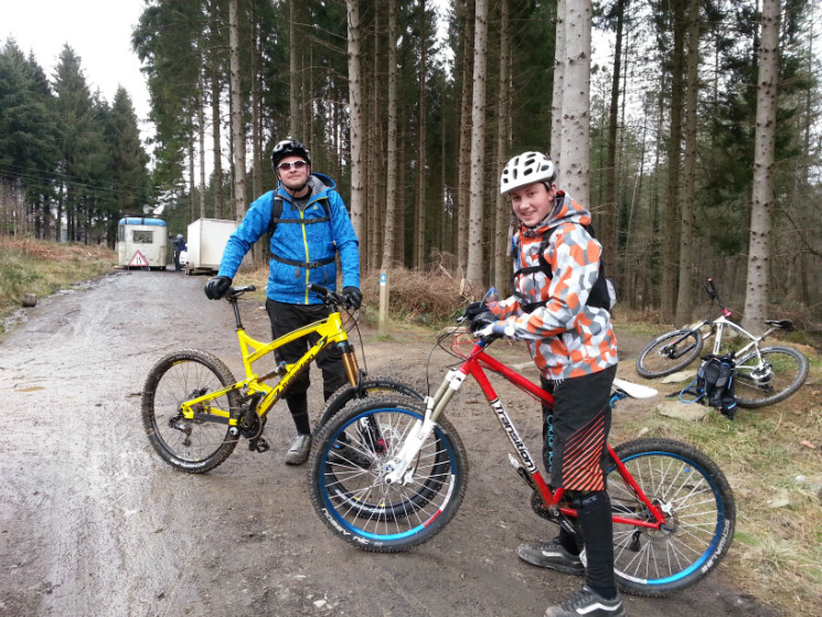 My first ride out on my newly built Covert & Ollie