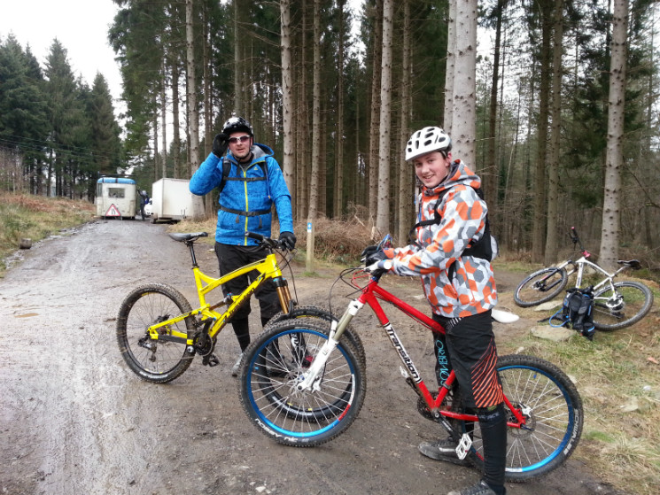 My first ride out on my newly built Covert & Ollie