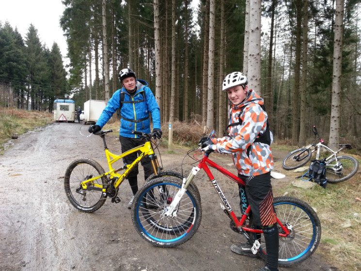 My first ride out on my newly built Covert & Ollie