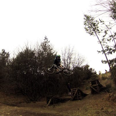 Me riding at Tavistock