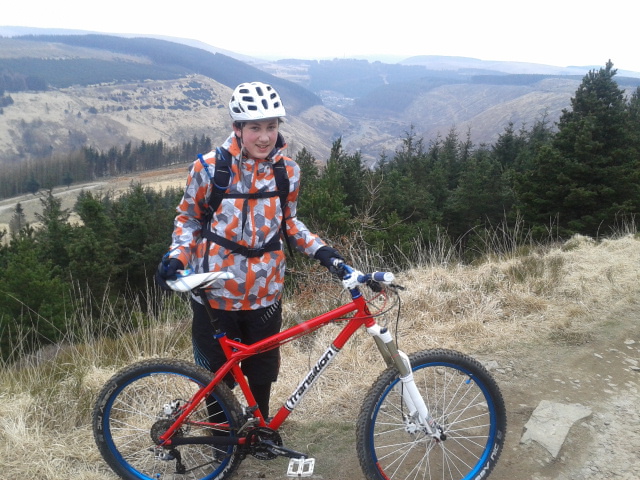 Whites Level (Afan Forest) 04.04.2013.

Dull, Cold, trying to Snow, but great fun non the less!