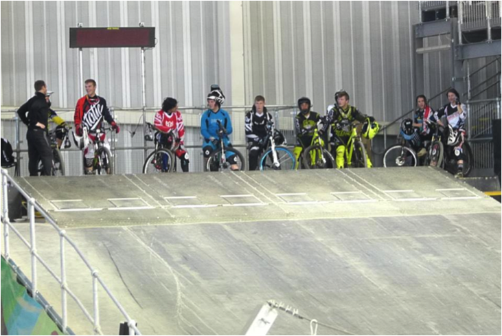 Manchester Indoor BMX Track - Jordan Whippy Lunn