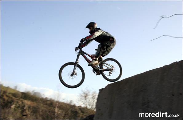 10(ish) foot drop in the quarry