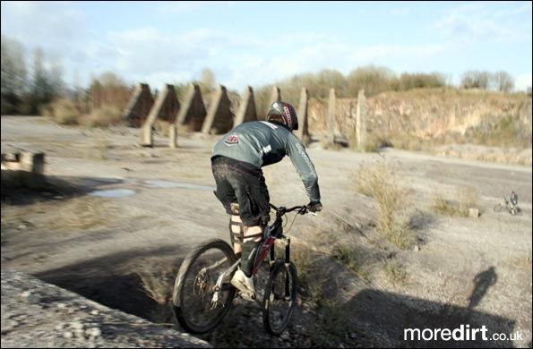10(ish) foot drop in the quarry