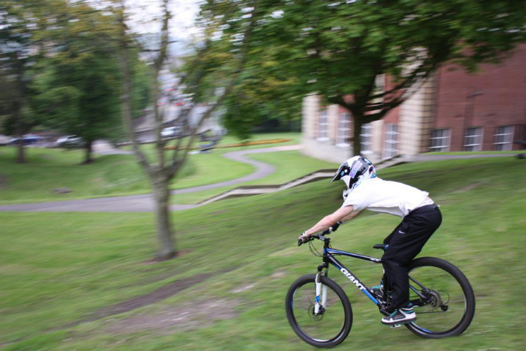 Me on my old Giant Revel 1, good memories.