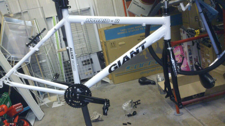 In the stand, almost there! (Kinesis all terrain f