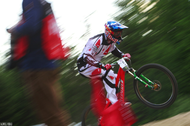 Micheal Prokop powering through 4x finals at Fort Bill. www.facebook.com/caldwellvisuals