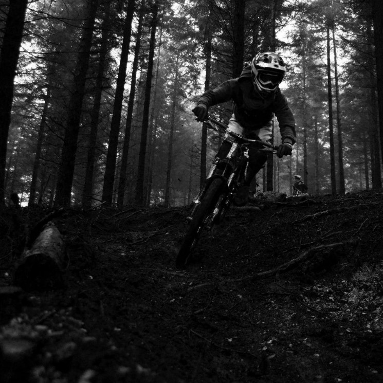 Picture of me riding at local trails