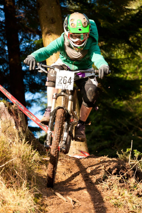 Photo of me racing at tavi woodlands
