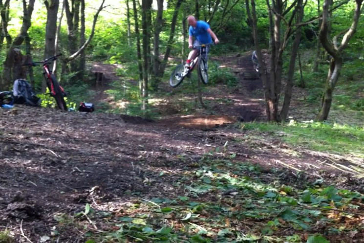 My local Park. Trail me and my brother built