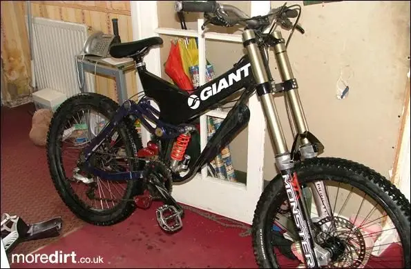 Giant ATX one DH with 2004 marzocchi monster t's