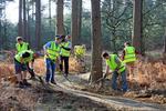 New section on the Red Trail at Swinley Forest Mountain Bike centre.