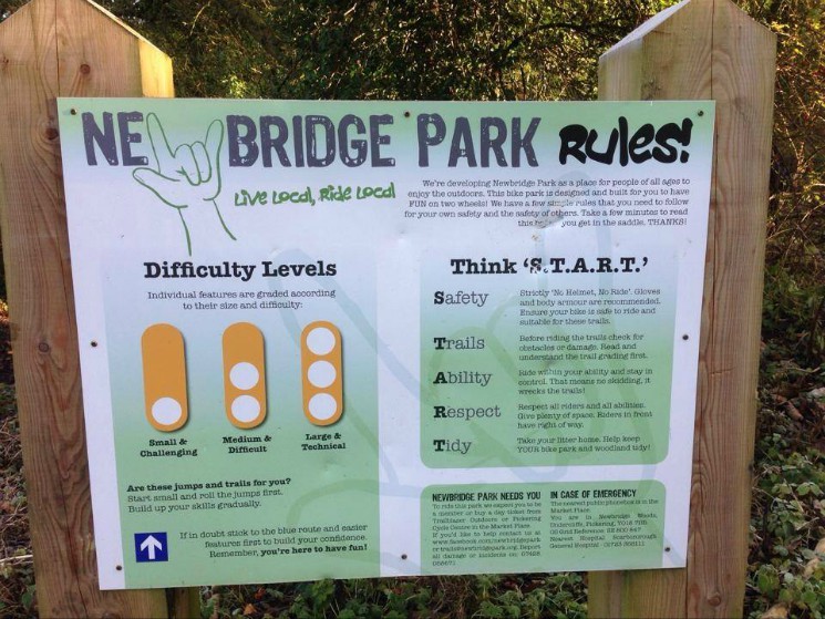 Newbridge Park Mountain Bike Trails