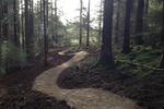 First new trail in Nant Yr Arian forest in around 10 years. Designed and constructed by Xtreme Track Ltd. 
