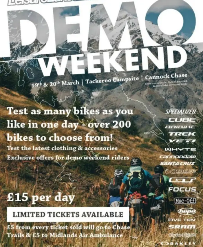 Leisure Lakes Bikes HUGE Demo Weekend