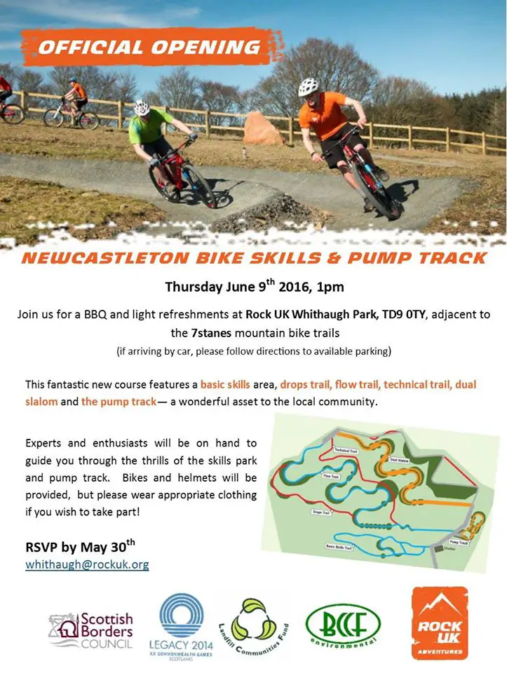 Newcastleton Bike Skills & Pump Track