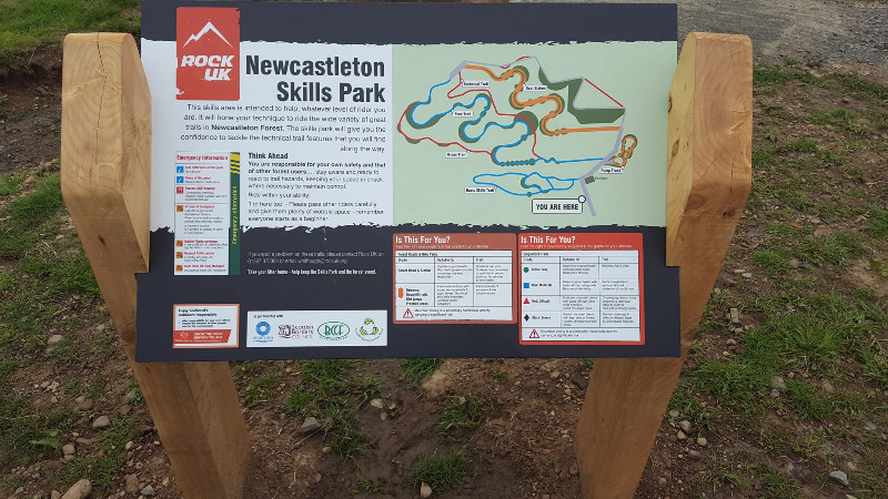 Newcastleton Bike Skills Park