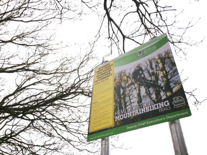 Hemlock Stone Mountain Bike Trails