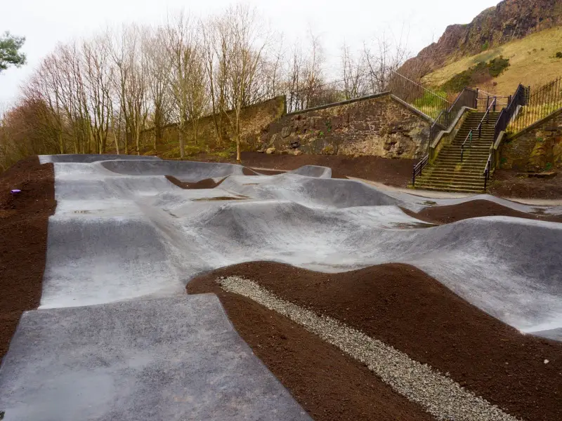 New pump track at SKELF Mountain Bike Park opening