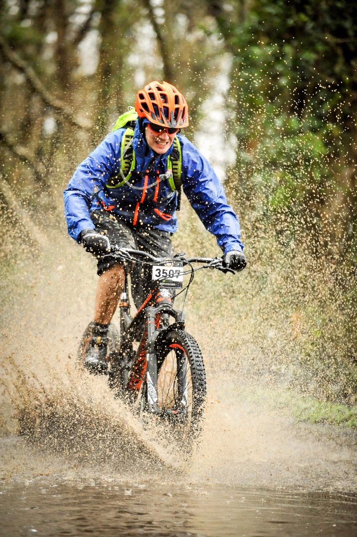 This moment was the cleanest my bike was all day.