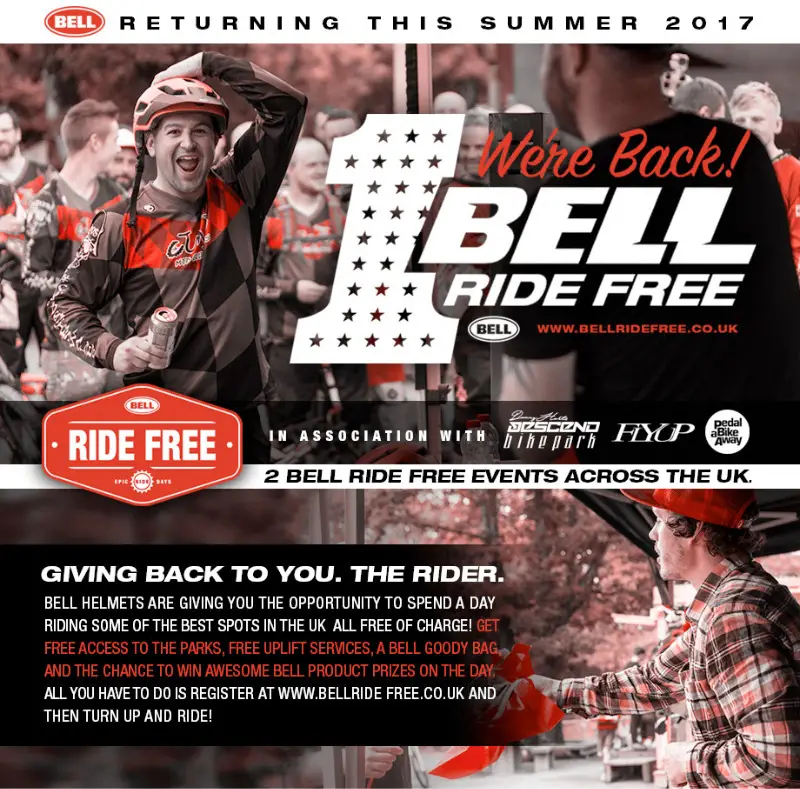 Bell Ride Free Days are back for 2017