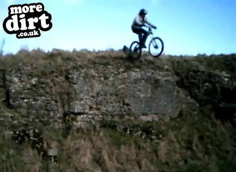 me droping of a 17ft high cliff on my 9year old sa