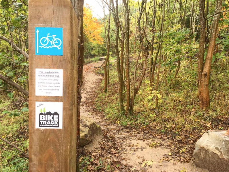 Stockley Mountain Bike Trail