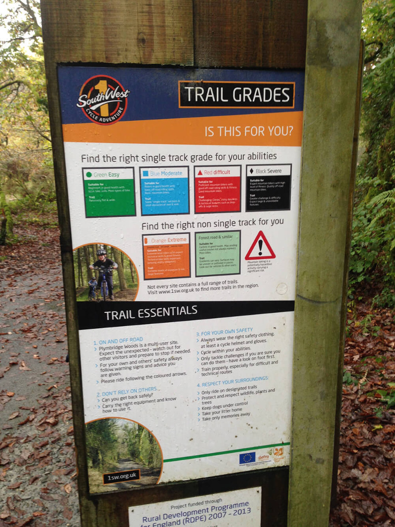 Plymbridge Woods Mountain Bike Trail