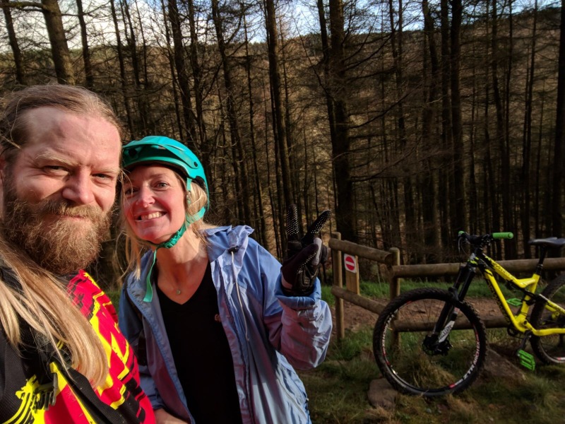 Cafall Mountain Bike Trail - Cwmcarn