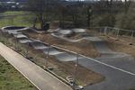 Pumptrack specialists Clark & Kent Contractors are putting the finishing touches on this new pumptrack in Castle Cary, Sommerset.