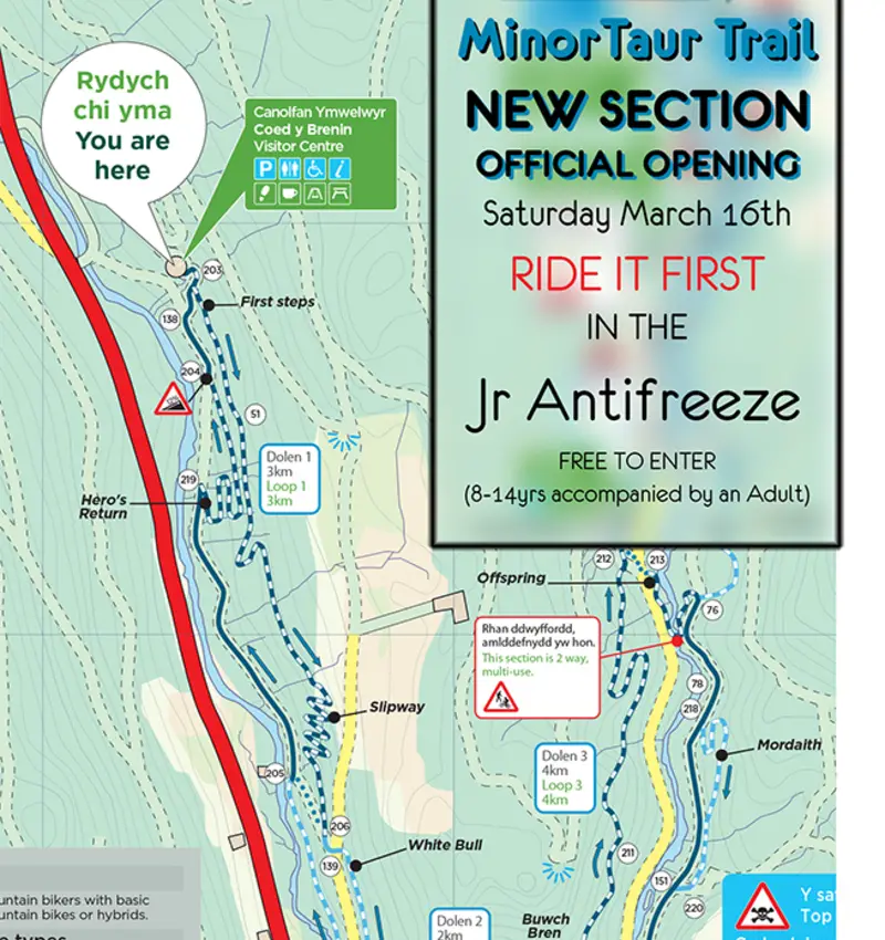 New MinorTaur Trail extension opens 16th March