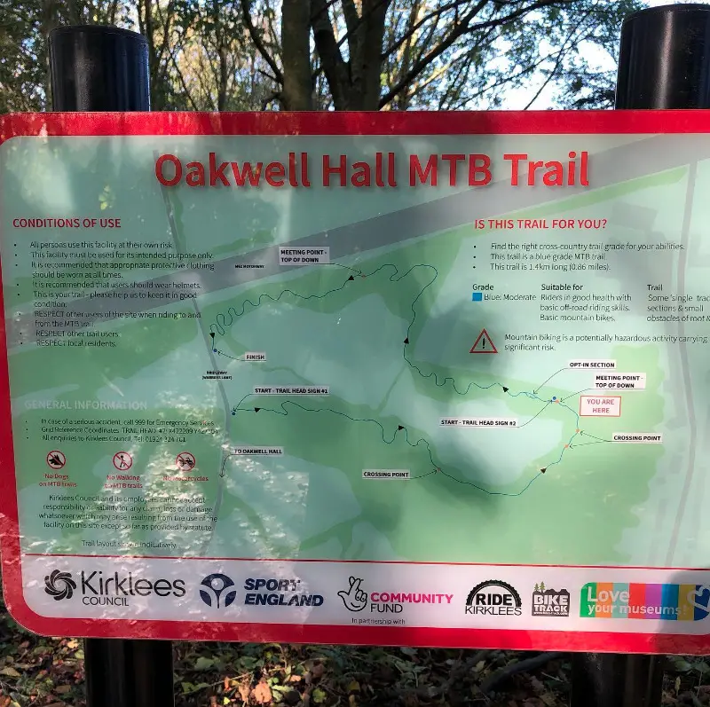 Oakwell Hall Mountain Bike Trail