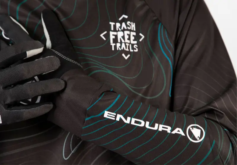 Endura partner up with Trash Free Trails and the A
