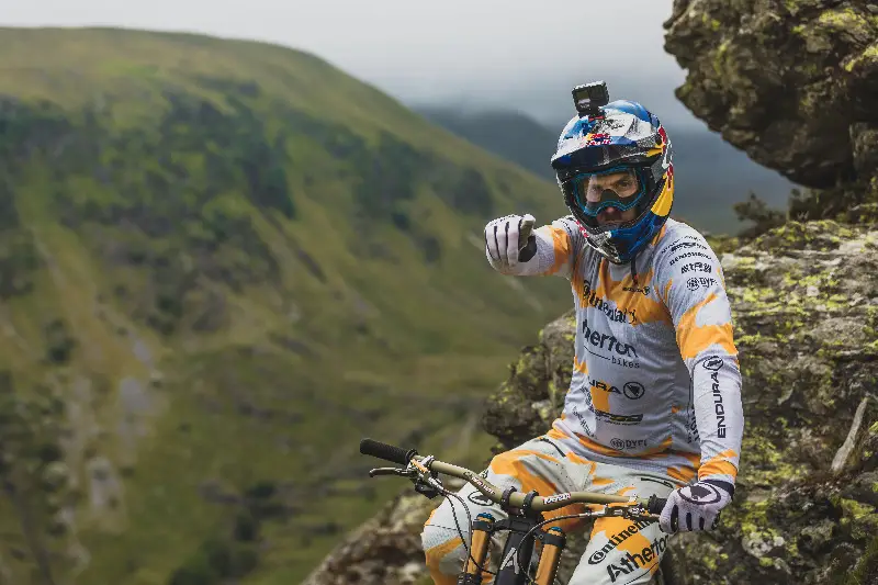 Gee Atherton documents the huge crash in which he 