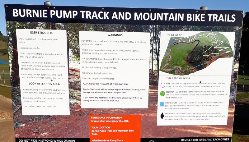 Burnie Mountain Bike Park