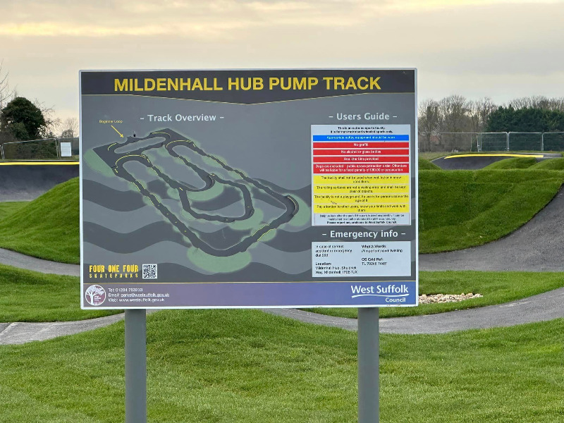 Mildenhall Hub Pump Track